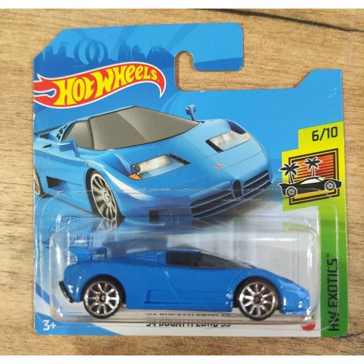 Hot wheels '94 bugatti eb110 ss