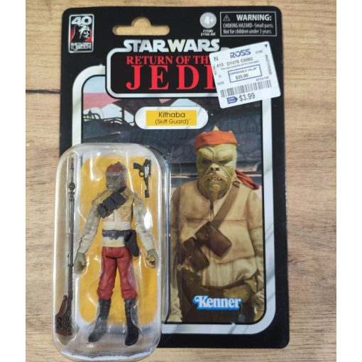 star wars vintage collection kithaba (skiff guard)