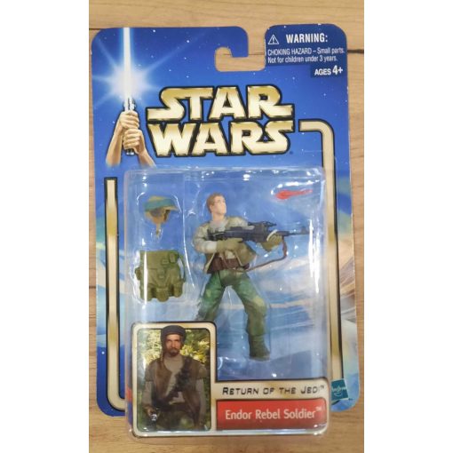 star wars saga  endor rebel soldier  10cm